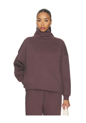 WellBeing + BeingWell Magnolia Pullover in Mauve. Size L. Also in M, S, XL, XS, XXS.