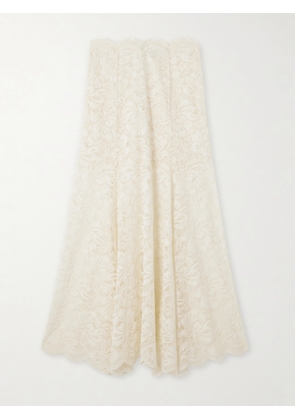 RABANNE - Scalloped Lace Maxi Skirt - Ivory - FR 34,FR 36,FR 38,FR 40,FR 42,FR 44