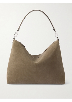 TOTEME - Bevel Medium Textured-suede Tote - Brown - One size
