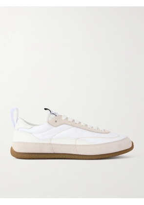 MCQUEEN - Velo Suede And Leather-trimmed Shell Sneakers - White - EU 36,EU 37,EU 38,EU 39,EU 40,EU 41