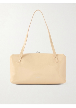 Jil Sander - Goji Pillow Small Crinkled-leather Shoulder Bag - Off-white - One size