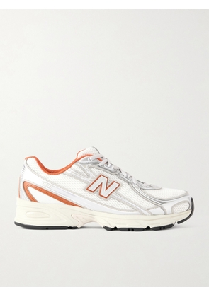 New Balance - 740 Rubber And Leather-trimmed Mesh Sneakers - White - US4,US4.5,US5,US5.5,US6,US6.5,US7,US7.5,US8,US8.5,US9,US9.5,US10,US10.5,US11