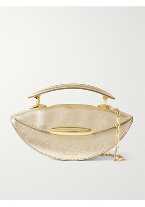 Zimmermann - Wavelength Metallic Leather Shoulder Bag - Gold - One size