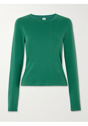 FLORE FLORE - Max Organic Cotton-jersey T-shirt - Green - x small,small,medium,large,x large