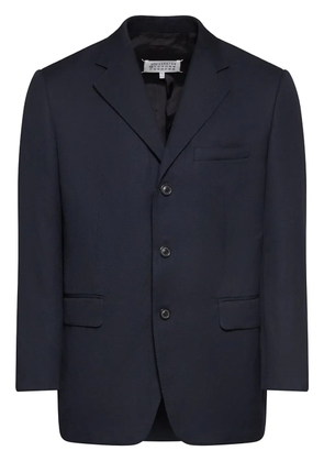Maison Margiela single-breasted blazer - Blue
