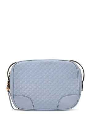 Gucci Pre-Owned 2016 Guccissima crossbody bag - Blue