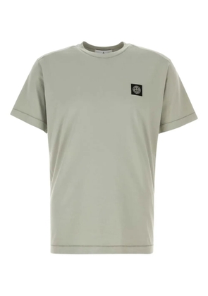 Stone Island logo patch T-shirt - Green
