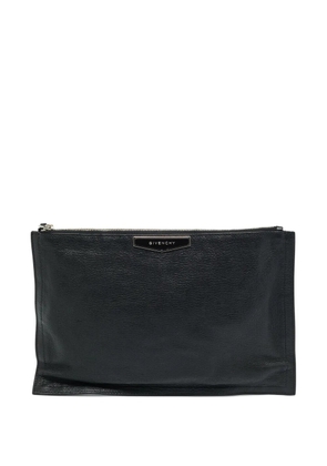 Givenchy Pre-Owned Antigona leather clutch bag - Black