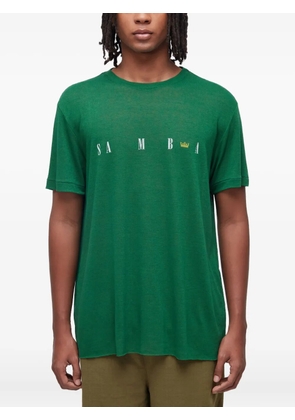 Osklen graphic-print cotton T-shirt - Green