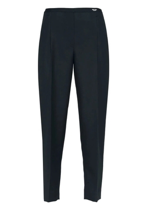 Prada kid-mohair tailored trousers - Black