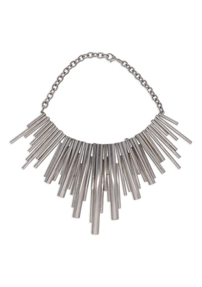 Vintage tubes necklace - Silver