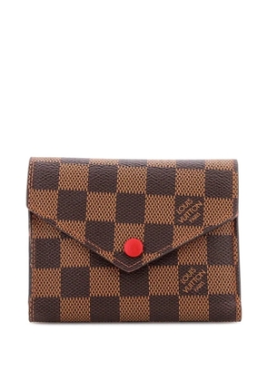 Louis Vuitton Pre-Owned Victorine Wallet Damier small wallets - Brown