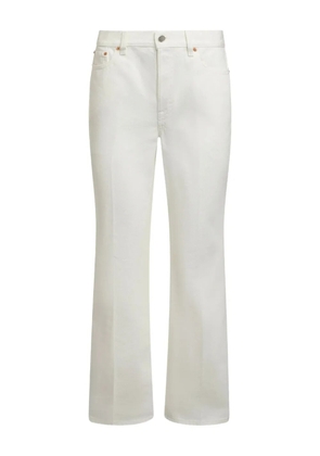 Gucci Pre-Owned flared-leg jeans - White
