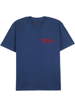 Osklen slogan-print T-shirt - Blue