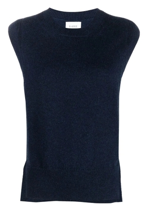 Barrie Iconic sleeveless cashmere jumper - Blue