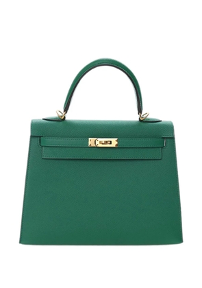 Hermès Pre-Owned 2017 Epsom Kelly II Sellier 25 satchel - Green