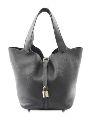 Hermès Pre-Owned 2022 Clemence Picotin Lock 22 handbag - Black