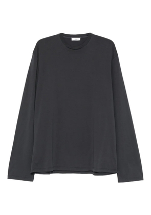 Rier long-sleeve round-neck T-shirt - Grey