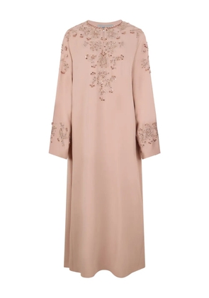 Valentino Garavani embellished long-sleeve dress - Pink