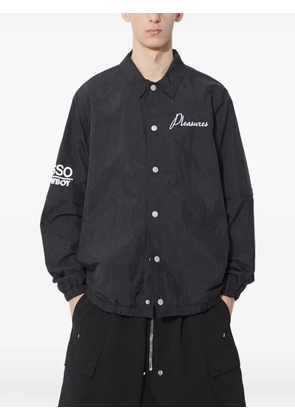 Pleasures Gypsy buttoned shirt jacket - Black