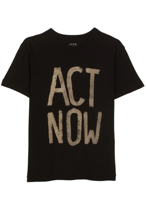 Osklen Act Now Poster MC T-shirt - Black