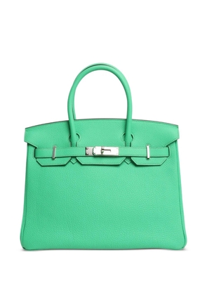 Hermès Pre-Owned Birkin 30 leather tote bag - Green