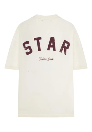 Golden Goose star-print T-shirt - Neutrals