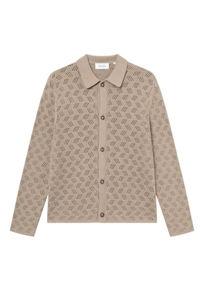 Les Deux openwork shirt - Neutrals