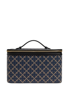 By Malene Birger patterned vanity bag - Blue