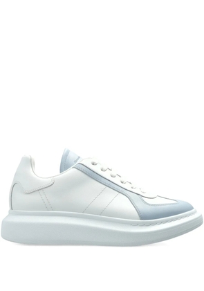 Alexander McQueen Oversized Retro leather sneakers - White