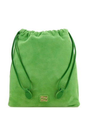 Miu Miu suede bag - Green