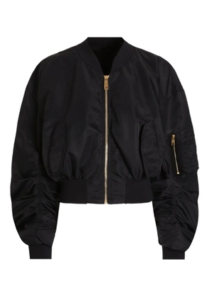 Dolce & Gabbana zip-up bomber jacket - Black