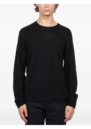 Hannes Roether long-sleeve sweater - Black