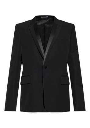 Alexander McQueen shawl-lapel single-breasted blazer - Black