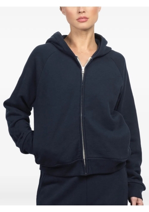 JAMIE HALLER Bird zip-up hoodie - Blue
