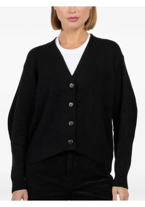 Autumn Cashmere Hi-Lo button cardigan - Black