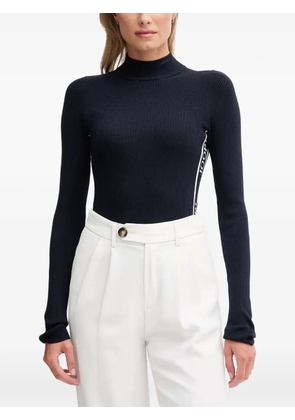 Joop! Koni high-neck ribbed knitwear - Blue