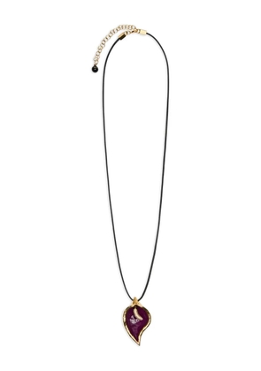 Nina Ricci Calla Flower pendant necklace - Gold