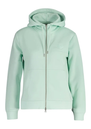 Gant zip-fastening hoodie - Green