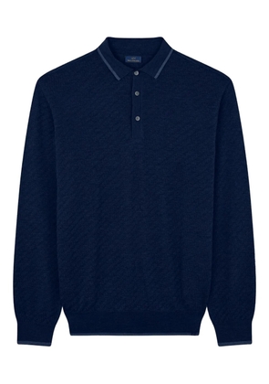 Paul & Shark long-sleeve polo shirt - Blue