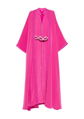 Reem Al Dhaheri embroidered kaftan set - Pink