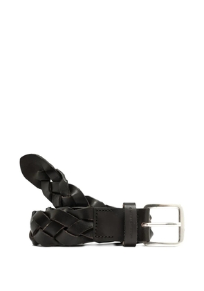 GIANNI CHIARINI woven-design belt - Black