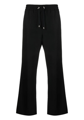 Balmain pyjama-style wide-leg trousers - Black