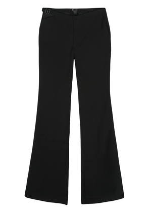 Ksubi twill flared trousers - Black