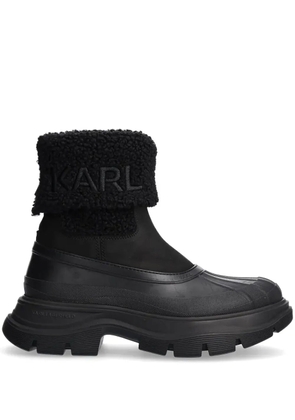 Karl Lagerfeld Luna snow boots - Black