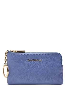 Coccinelle leather zip wallet - Blue