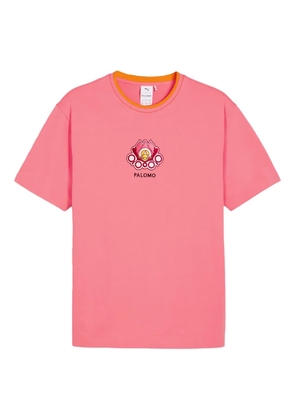 PUMA Palomo graphic-embroidered T-shirt - Pink