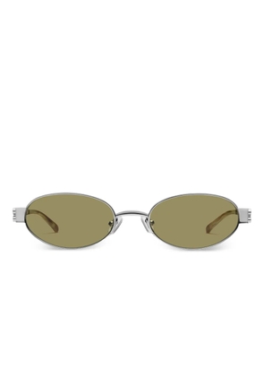 Gentle Monster Cali 02 (BR) oval-frame sunglasses - Silver