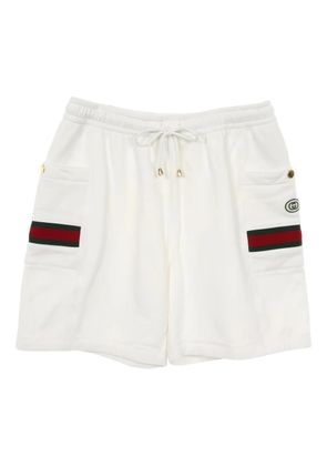Gucci Pre-Owned 2010s sherry line pocket shorts - White