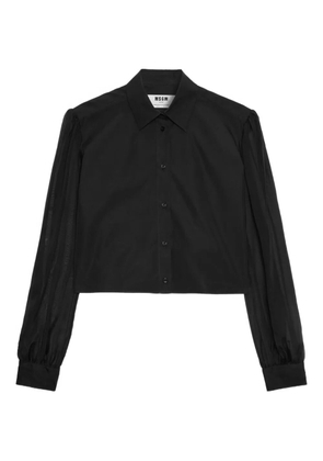 MSGM long-sleeve shirt - Black